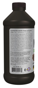 NOW MCT Oil liquid 473 мл