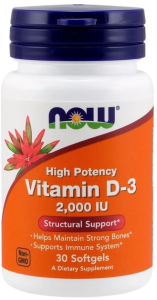 NOW Vitamin D3 2000 120 капс NOW Vitamin D3 2000 120 капс