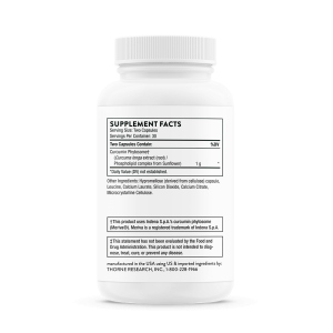 Thorne Research Curcumin Phytosome - 1000 мг Formerly Meriva 500-SF 60 капс Thorne Research Curcumin Phytosome - 1000 мг Formerly Meriva 500-SF 60 капс