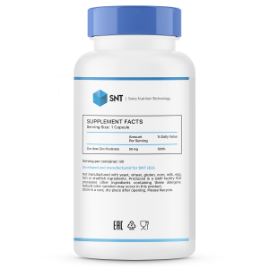 SNT Zinc Picolinate 50 мг 90капс SNT Zinc Picolinate 50 мг 90капс
