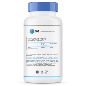 SNT Sodium Ascorbate 60 капсул SNT Sodium Ascorbate 60 капсул