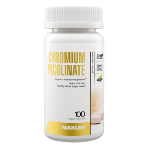 Maxler Chromium Picolinate 250 мкг 100капс Maxler Chromium Picolinate 250 мкг 100капс