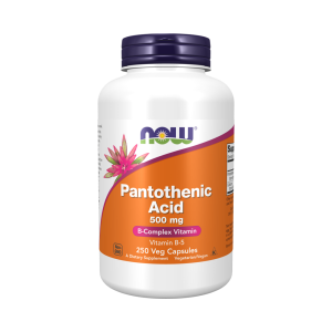 NOW Pantothenic Acid 500 мг 250 капс NOW Pantothenic Acid 500 мг 250 капс