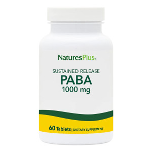 Natures Plus PABA 1000 мг 60 табл Natures Plus PABA 1000 мг 60 табл