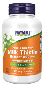 не использовать NOW Double Strength Milk Thistle Extract 300 mg 200 капс