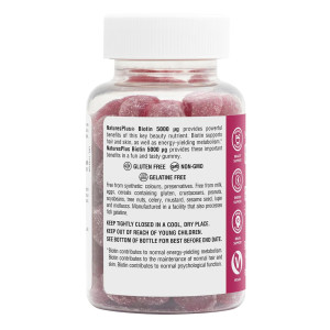 Natures Plus Biotin 5000 mcg 60 gummies