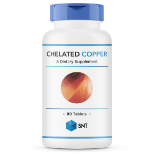 SNT Chelated Copper 2,5 мг 90табл SNT Chelated Copper 2,5 мг 90табл