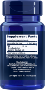 Life Extension PQQ 20 mg 30 капс Life Extension PQQ 20 mg 30 капс