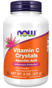 NOW Vitamin C Crystals 227 гр