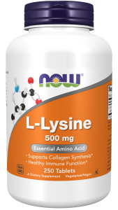 NOW L-Lysine 500 мг 250 табл NOW L-Lysine 500 мг 250 табл