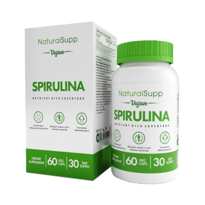 NaturalSupp Spirulina vegan 60 капс NaturalSupp Spirulina vegan 60 капс