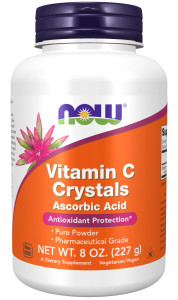 NOW Vitamin C Crystals 227 гр