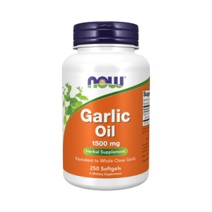 NOW Garlic Oil 1500 мг 250 софтг капс