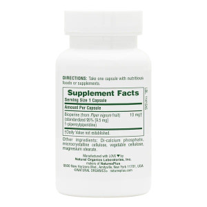 Natures Plus Bioperine 10 Nutrient Enhancer 90 tab