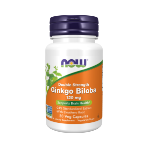NOW Ginkgo Biloba 120 мг 50 капс