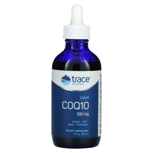 Trace Minerals Liquid CoQ10 100 mg 118 мл Trace Minerals Liquid CoQ10 100 mg 118 мл