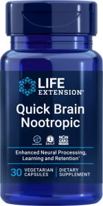 Life Extension Quick Brain Nootropic 30 капс
