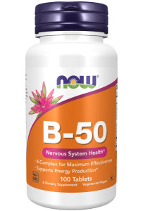 NOW B-50 tab 100 табл NOW B-50 tab 100 табл