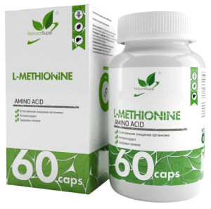 NaturalSupp L-Methionine 60капс NaturalSupp L-Methionine 60капс