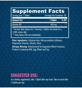 Haya Labs Betaine 90 табл Haya Labs Betaine 90 табл