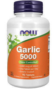 NOW Garlic 5000 90 Tablets