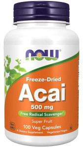 NOW Acai 500 мг 100 капс NOW Acai 500 мг 100 капс
