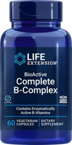 Life Extension BioActive Complete B-Complex 60 капс Life Extension BioActive Complete B-Complex 60 капс