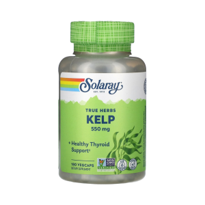 Solaray True Herbs Kelp 550 mg 180 вег капс