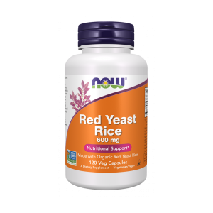 NOW Red Yeast Rice 600 mg 120 капс