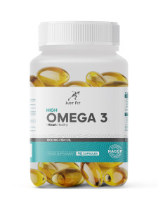 Just Fit Omega 3 High 75% 90 капс Just Fit Omega 3 High 75% 90 капс