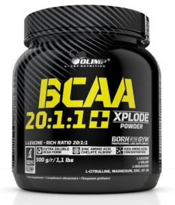 Olimp BCAA 20:1:1 Xplode 500гр Olimp BCAA 20:1:1 Xplode 500гр
