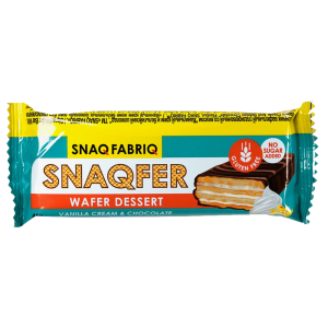 Snaq Fabriq SNAQFER Батончик вафельный глазированный 45 гр Snaq Fabriq SNAQFER Батончик вафельный глазированный 45 гр