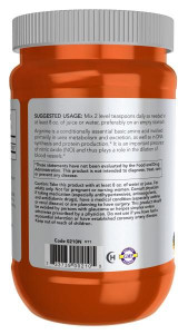 NOW L-Arginine 454 гр NOW L-Arginine 454 гр