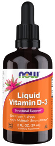 NOW Liquid Vitamin D3 59 мл NOW Liquid Vitamin D3 59 мл