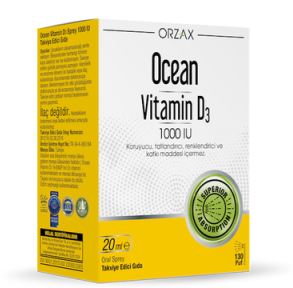 ORZAX Ocean Vitamin D Spray 1000 м.е. 20 мл