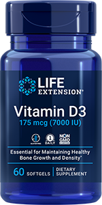 Life Extension Vitamin D3 175 mcg (7000) 60 капс