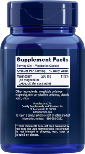 Life Extension Magnesium 500 мг 100 капс