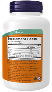 NOW Magnesium Citrate 134 mg 90 капс