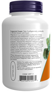 NOW Magnesium Citrate 134 mg 90 капс