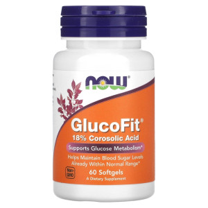 NOW Glucofit 60 софтгель капс