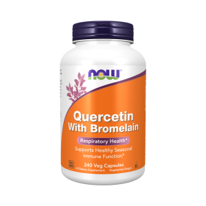 NOW Quercetin with Bromelain 240 капс
