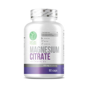 Nature Foods Magnesium Citrate + vitamin B6 90 капс