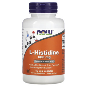 NOW L-Histidine 600 мг 60 капс