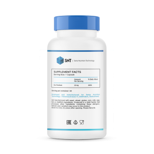 SNT Zinc Picolinate 22 мг 60капс SNT Zinc Picolinate 22 мг 60капс