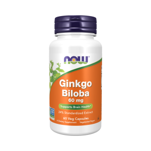 NOW Ginkgo Biloba 60 мг 60 капс