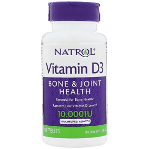 Natrol Vitamin D3 10.000 IU 60 табл