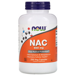 NOW NAC 600 mg 250 капс NOW NAC 600 mg 250 капс