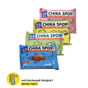 Chikalab Chikasport Шоколад Молочный 100 гр Chikalab Chikasport Шоколад Молочный 100 гр