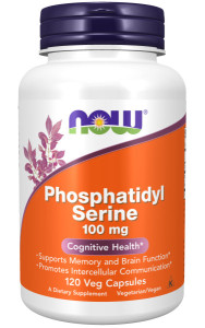 NOW Phosphatidyl Serine 300 мг 50 капс NOW Phosphatidyl Serine 300 мг 50 капс