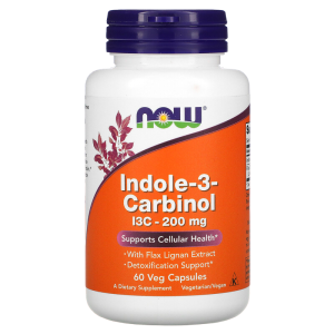 NOW Indole-3-Сarbinol 200 мг 60 капс NOW Indole-3-Сarbinol 200 мг 60 капс